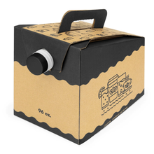 Load image into Gallery viewer, 96 oz Beverage Take-Out Container, Kraft, 25ct