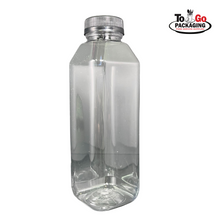 Load image into Gallery viewer, 16 oz. Juice Bottle Clear Plastic
