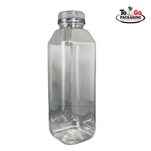 Load image into Gallery viewer, 16 oz. Juice Bottle Clear Plastic 160/Case
