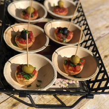 Load image into Gallery viewer, PLB4R 4&quot; Palm Leaf Bowl Round 25PK
