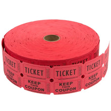 Load image into Gallery viewer, Red Raffle Tickets
