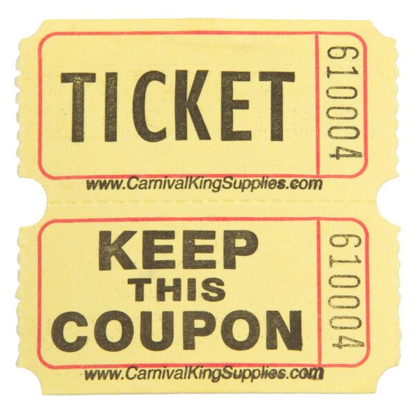 未使用品 ラッフルチケット Raffle Tickets 2000組B-0465 Raffle Tickets 10 Rolls Double Stub 2000 Each 50/50 Split the Pot