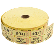 Load image into Gallery viewer, Yellow Raffle Tickets
