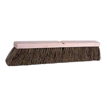 Load image into Gallery viewer, ABCO BH-12003 24&quot; Rough Sweep 4&quot; Hard Palmyra Bristle Wooden Block Push Broom Head
