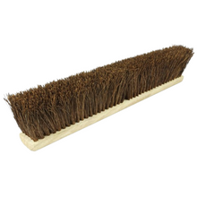 Load image into Gallery viewer, ABCO BH-12003 24&quot; Rough Sweep 4&quot; Hard Palmyra Bristle Wooden Block Push Broom Head
