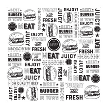 Load image into Gallery viewer, 12&quot; X 12&quot; PRINTED (CHOOSE YOUR DESIGN) WRAP WAX PAPER, 1000CT
