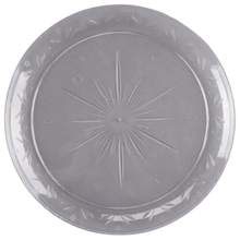 Load image into Gallery viewer, 10" Clear Dinner Plate
