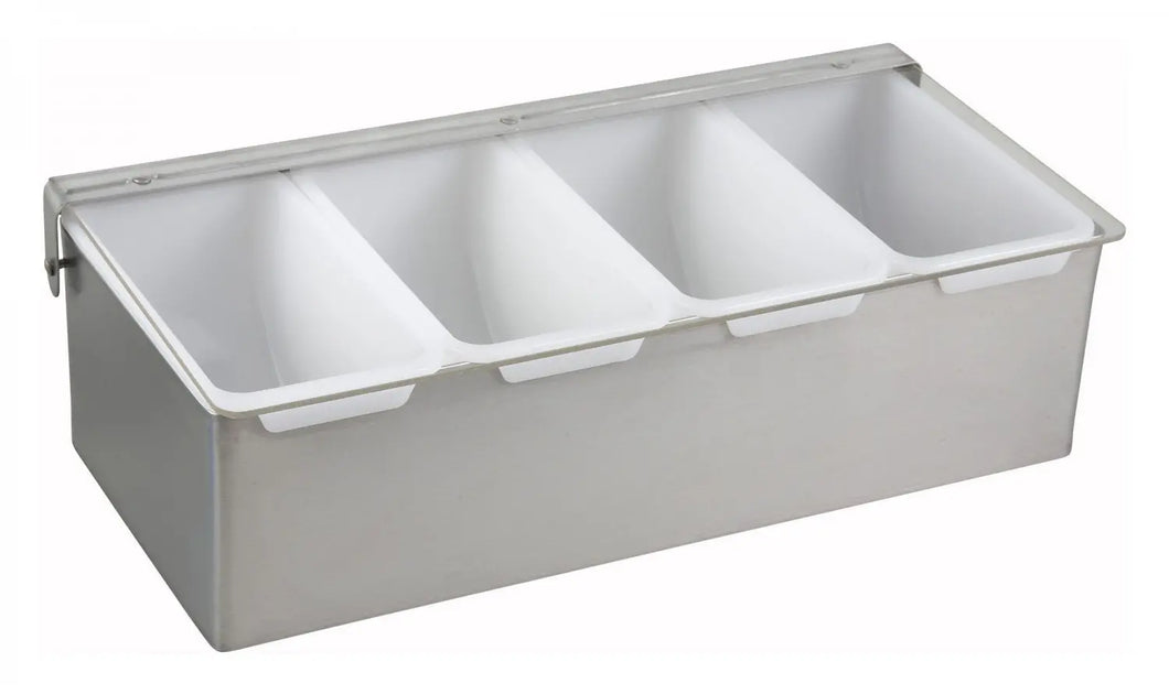 4 Compartment Condiment Holder, S.S.