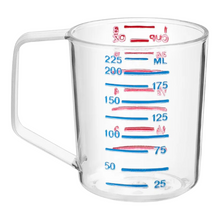 Load image into Gallery viewer, Rubbermaid® FG321000CLR Bouncer 1 Cup Clear Polycarbonate Plastic Liquid Measuring Cup
