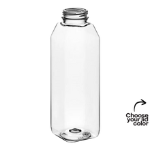 Load image into Gallery viewer, 16 oz. Juice Bottle Clear Plastic 160ct
