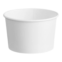 Load image into Gallery viewer, 8 oz. White Paper Food Container Combo

