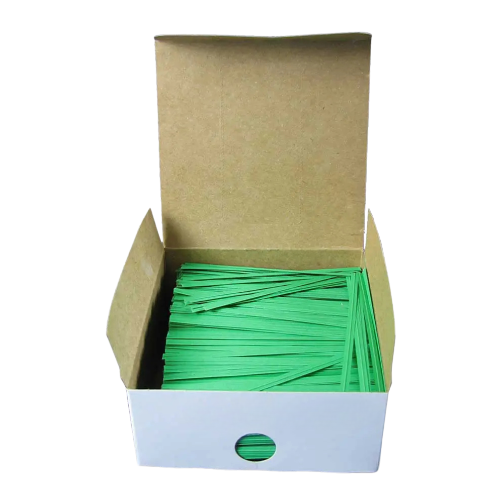 Green Twist Ties