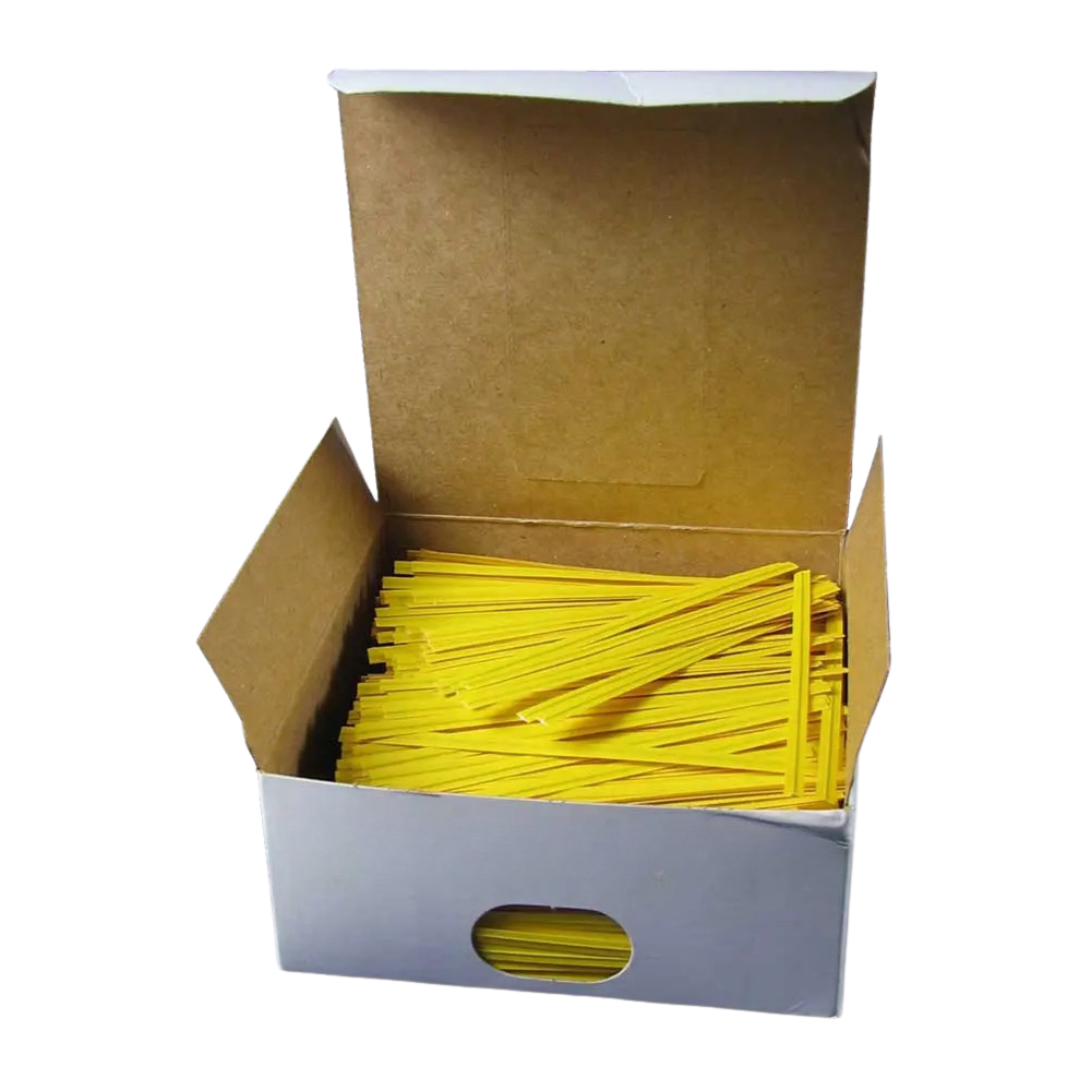 Yellow Twist Ties