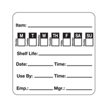 Load image into Gallery viewer, Food Rotation Shelf Life 7 Day Label 500/Roll
