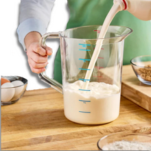Load image into Gallery viewer, Rubbermaid® FG321800CLR Bouncer 4 Quart Clear Polycarbonate Plastic Liquid Measuring Cup
