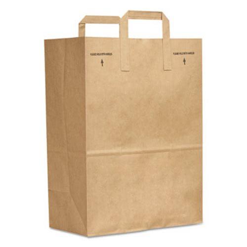 1/6 70# BROWN BAG WITH HANDLE 300 CT