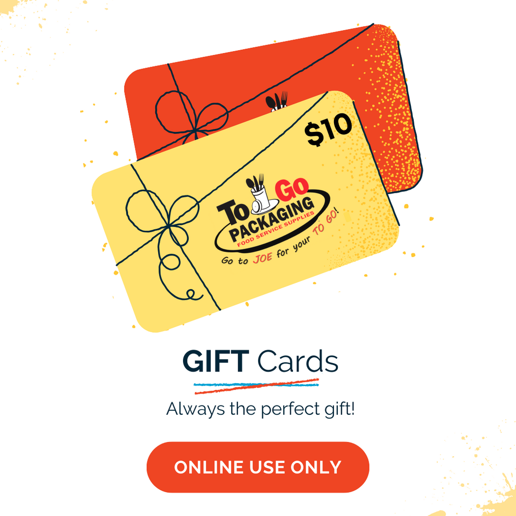 To Go Packaging Gift Card