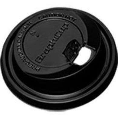 LID FOR 12 16  20  24 OZ PAPERFOAM CUP BLACK