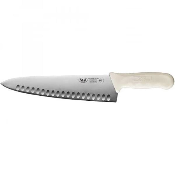 10' HOLLOW GROUND COOK KNIFE WHITE P