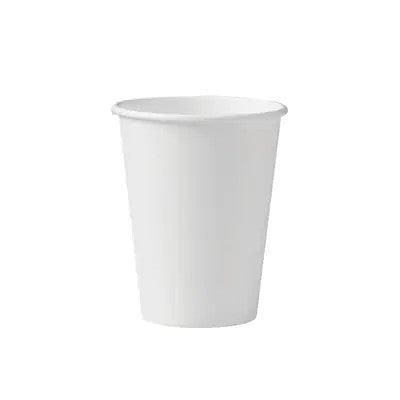 12 oz. Paper Hot Cup White 1000/Case