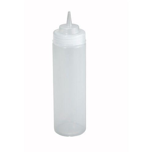 32 OZ SQUEEZE BOTTLE W-MOUTH CLEAR 36/CS