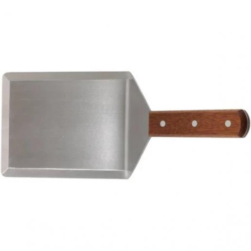 EXTRA HEAVY TURNER W/CUTTING EDGE  WOOD HANDLE
