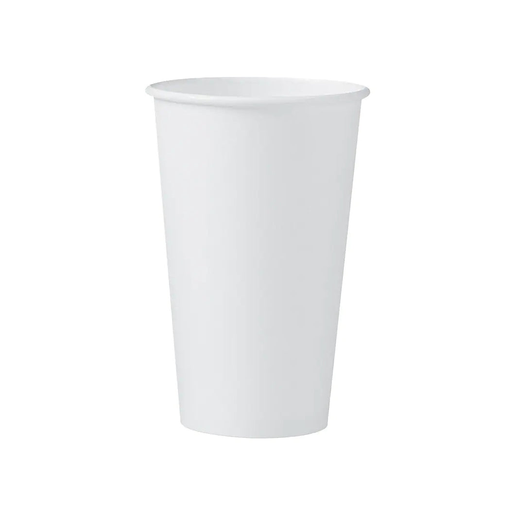 16 oz. Paper Hot Cup White 1000/Case