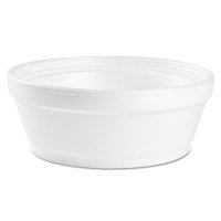 8 oz. Foam Food Container, Squat