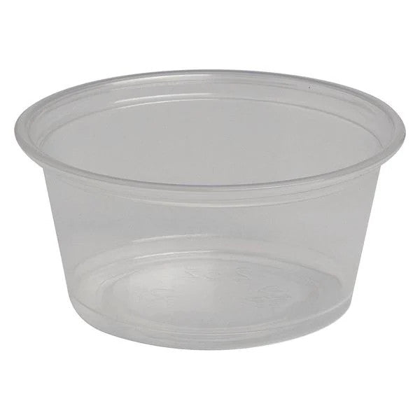 2 oz. Portion Cup Translucent – To Go Packaging
