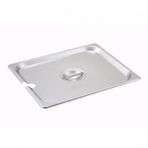 HALF SIZE STEAM PAN S.S. COVER  SLOTTED 1EA.