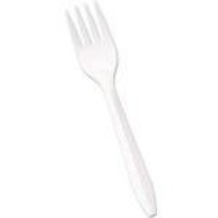 FORK WHITE MEDIUM WEIGHT 1000/CS