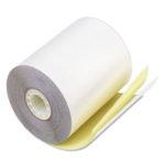 2 PLY 3 X 95 BOND PAPER WHITE & YELLOW 50/CS