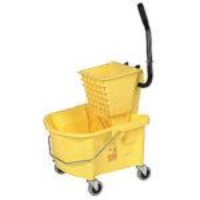 MOP BUCKET W/WRINGER 36QT YELLOW