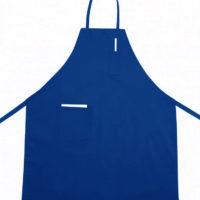 BLUE FULL APRON 2 POCKET