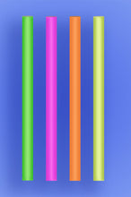 Load image into Gallery viewer, 8.5&quot; Neon Pink Tapioca Straws
