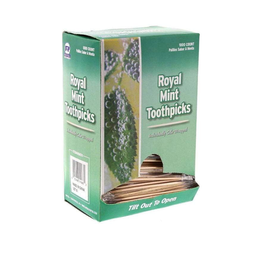 Cello Wrapped Toothpicks (MINT) – To Go Packaging