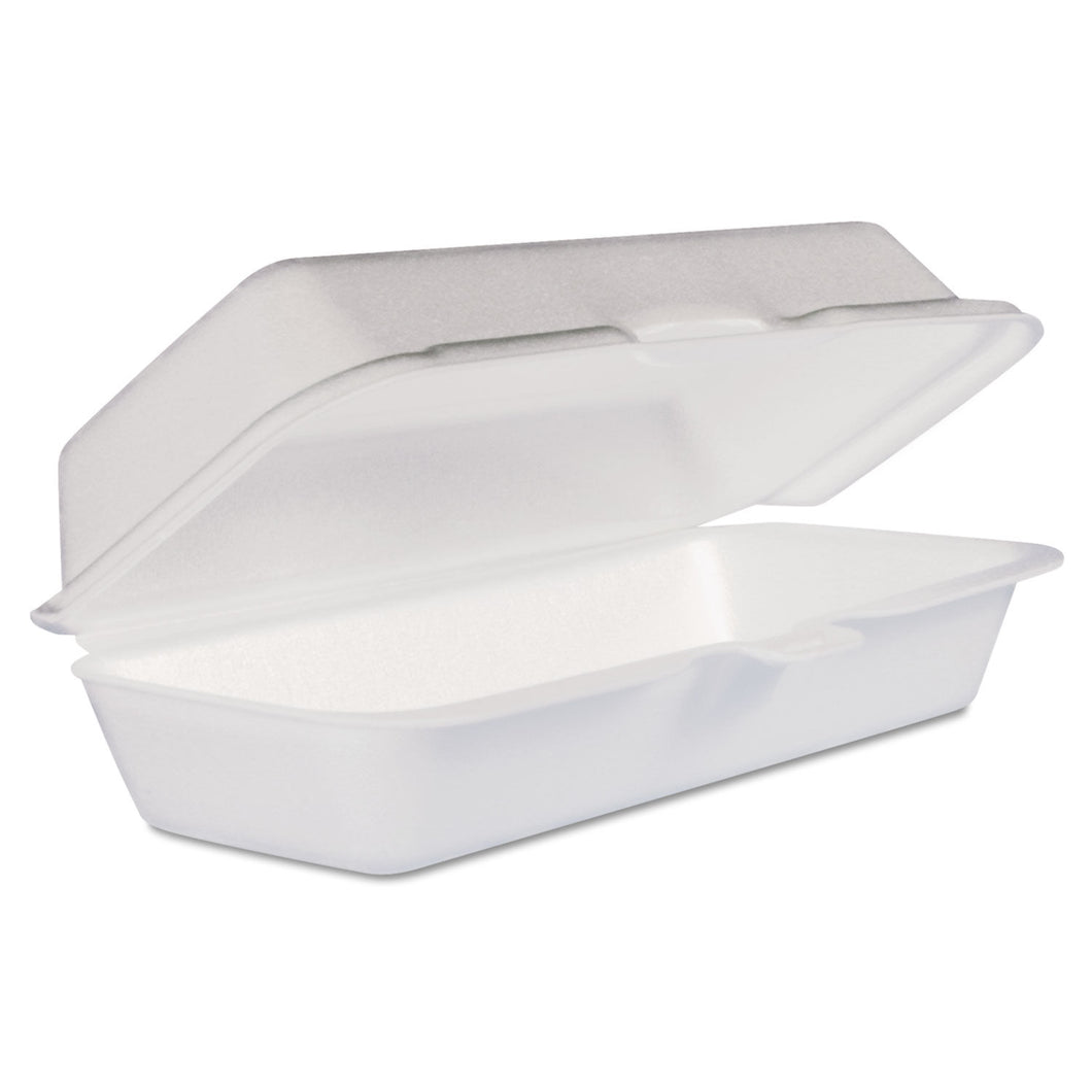 3.5″ x 7.5″ x 2.5″ Hot Dog Foam Hinged Container (REYMA)