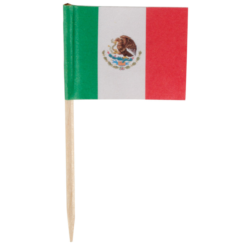 Mexican Flag Picks – To Go Packaging