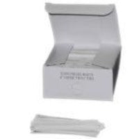 White Twist Ties
